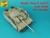 Aber 16l-32 Late muzzle brake for barrels in / późny hamulec do luf używanych w: PzKpfw. IV, Ausf. H: StuG. III, Ausf. G-Late, PaK 40 Middle 1/16